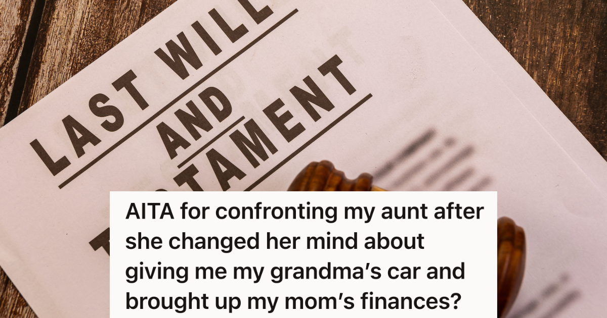 paper that reads "last will and testament"