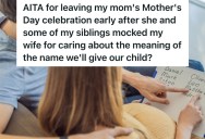 His Wife Wants To Pick A Meaningful Baby Name, But His Family Mocked Her For Thinking A Name’s Meaning Matters