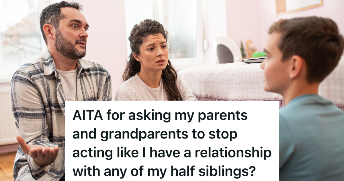 Boy Is Born Into A Blended Family That Failed To Blend, But His Parents Wont Accept The Fact That His Half Siblings Dont Treat Him Like A Sibling upset parents having a conversation with their son