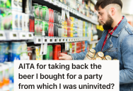 Teenager’s Crush Calls Him Out Of The Blue And Asks Him To Buy Beer For Her Party, But He Later Found Out That Didn’t Mean He Was Invited To The Party