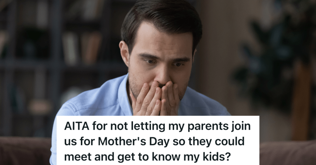 worried man with his hands over his mouth