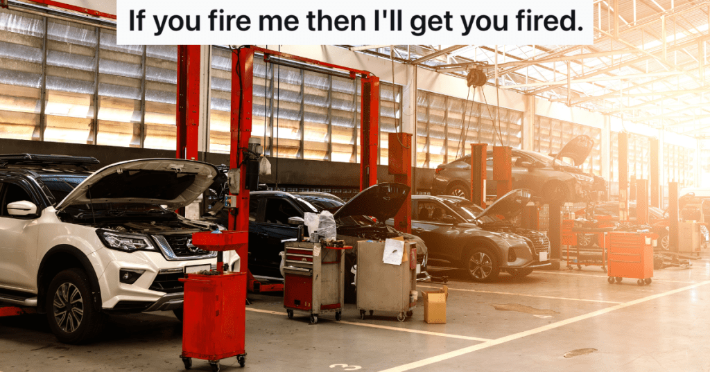 cars in auto body shop