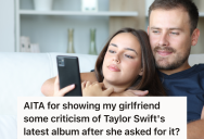 Boyfriend Shows His Girlfriend Criticism Of Taylor Swift’s New Album On Social Media, And Now She’s Mad At Him
