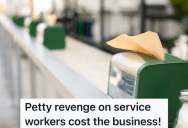 Customer Is Friendly To Every Service Worker He Interacts With, But When A Service Worker Isn’t Friendly Back, He Takes Extra Napkins
