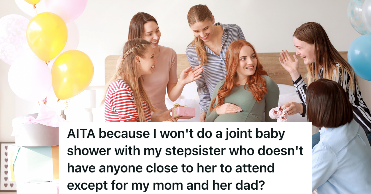 friends at a baby shower