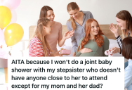 Pregnant Woman’s Mom Wants Her To Have A Joint Baby Shower With Her Pregnant Stepsister, But She Thinks That’s A Really Bad Idea