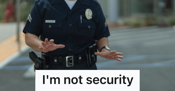 police officer in uniform