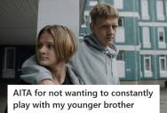 Older Brother Worked, Studied, And Helped At Church, But His Parents Still Expected Him To Play With His Younger Sibling Constantly, And It Left Him Feeling Exhausted And Guilty