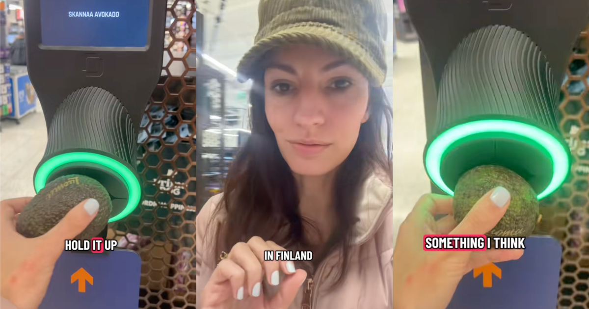 woman in a grocery store