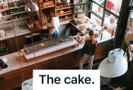 Bakery Owner Was Tired Of Entitled Customers Demanding Discounts, So He Sent Their Cake Flying And Ended Their Tantrum Once And For All