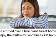 Generous Man Helped People Get To Their Home Country During Tough Times, But He Was Given A Hard Time By An Unappreciative Woman. So He Made Sure Her Trip Home Lasted 40 Hours and Included a Long Bus Ride.