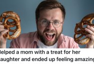 A Customer’s Special-Needs Daughter Was Upset When They Were Out Of Pretzels, So Another Shopper’s Bought Her Some To Cheer Her Up