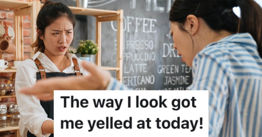 worker arguing with a customer