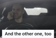 A Shopper Endured A Bad Driver’s Honking And Insults, So They Waited Until He Went Inside And Punched His Mirrors Flat