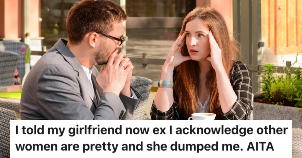woman talking to her boyfriend