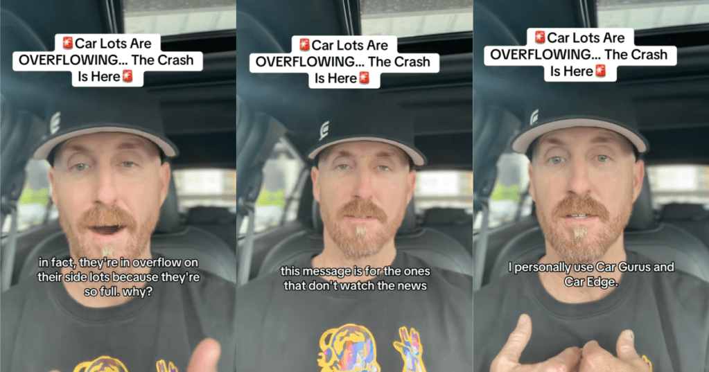 man talking about cars