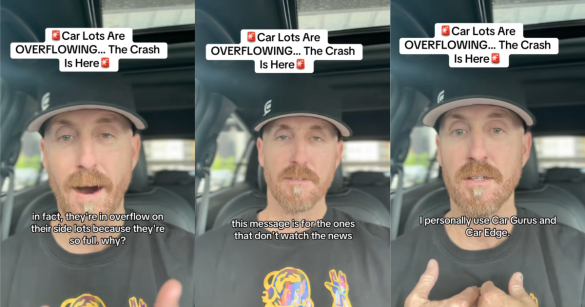 man talking about cars