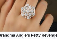 Woman Lied To Her Grandma About Exchanging An Ugly Ring She Was Gifted Years Ago, So Her Grandma Willed A Valuable Wedding Set To Her Sister Instead Of Her