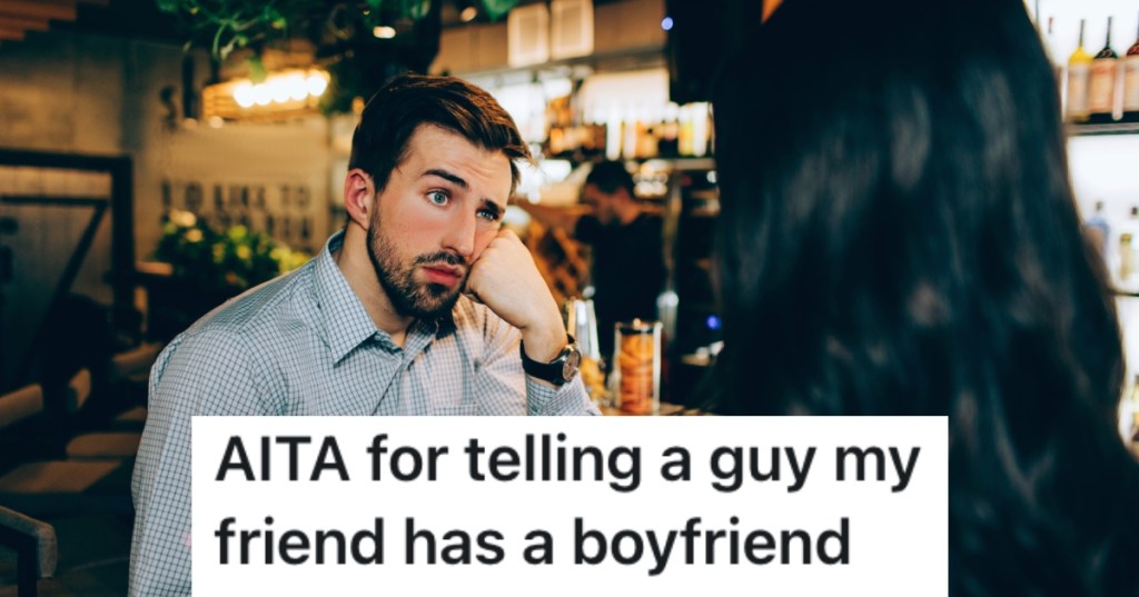 man sitting at a bar