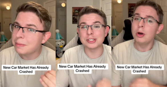 man talking about cars