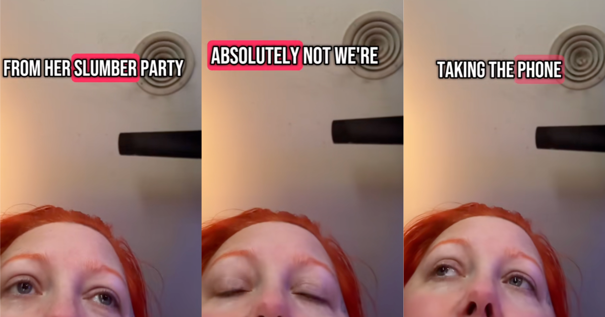 woman talking about her daughter