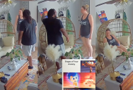 A TikTokker Made His Wife An Anxiety Chair So She Could Deal With Her Stress