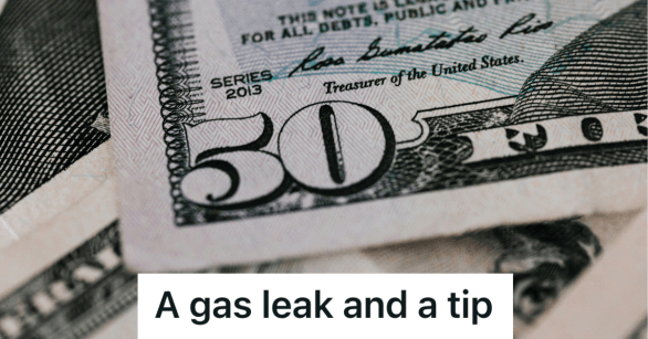 close up of a 50 dollar bill