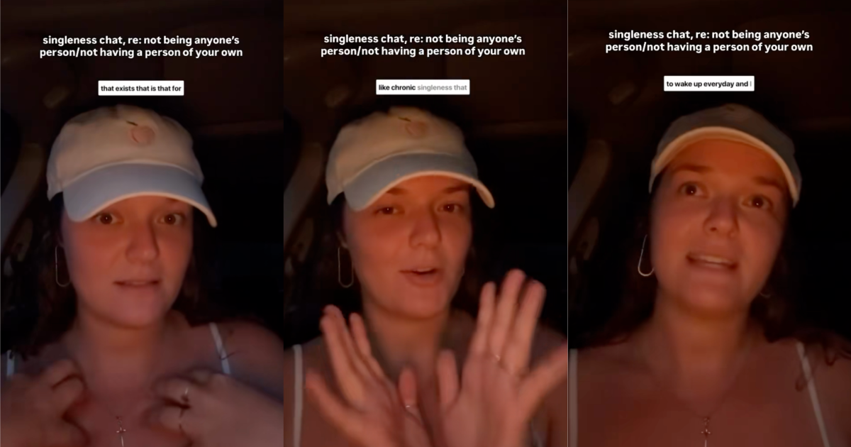 woman talking to tiktokkers