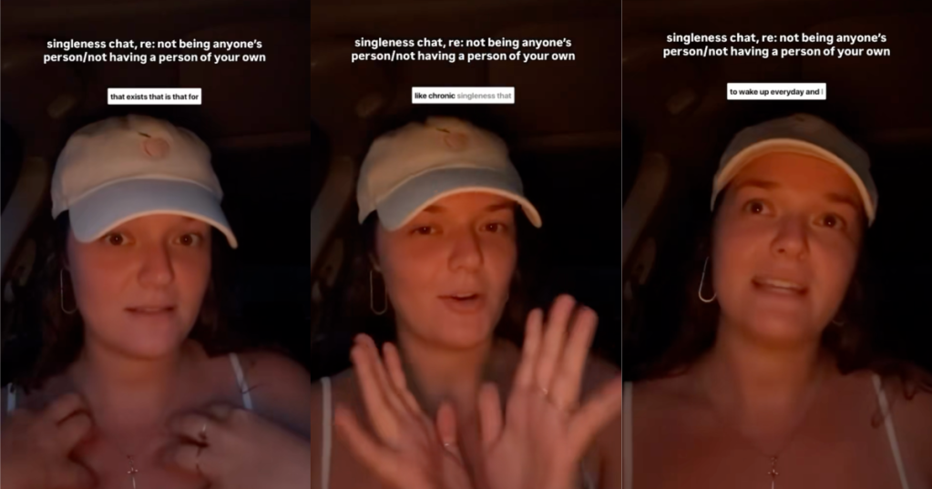 woman talking to tiktokkers