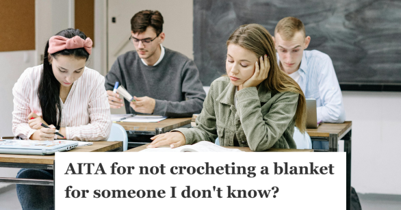 college students sitting in class