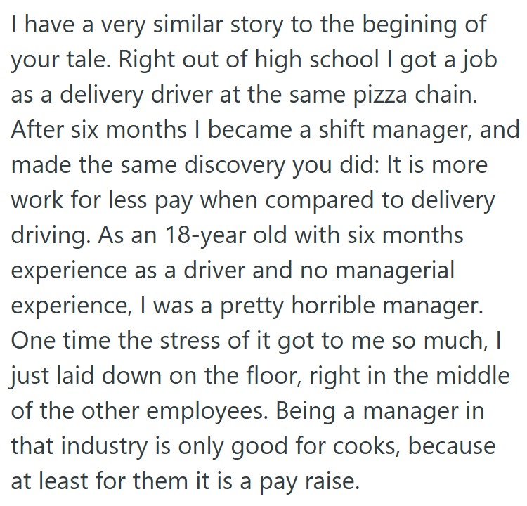 comment 1 94 He Wanted To Get Fired From His Pizza Shop Job, But No Matter What He Did, His Boss Would Not Get Rid Of Him