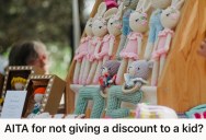 Vendor Refused To Sell A Crochet Doll To A Girl For A Third Of Its Price, So The Girl’s Dad Rushed Over And Began A Tirade About The Vendor’s Business