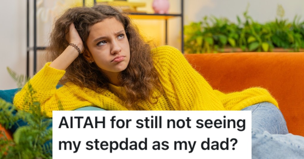 young girl on a couch