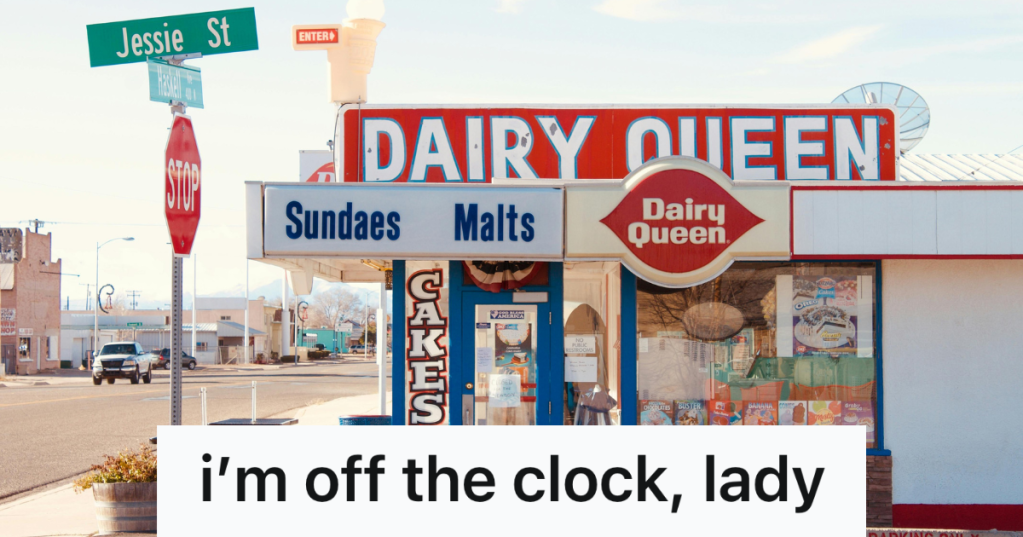 dairy queen store during the day