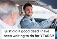 A Driver Saw A Man Who Missed His Bus And Was Stranded On The Side Of The Road, So He Pulled Over And Gave Him A Ride