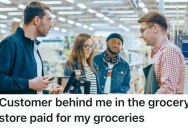 A Shopper Forgot Their Money, So A Fellow Customer Bought Their Groceries For Them