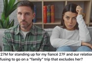 An Engaged Man’s Family Planned A Family Cruise Without His Fiancee, So He Told Them He Doesn’t Want to Go