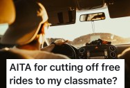 Student Gives His Friend Free Rides To And From School, But Then He Realizes How Much Time And Money This Favor Is Costing Him