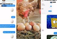 TikToker Pulls Off A Funny “Watch My Egg” Prank On His Son, But The Son’s Response At The End Has Commenters Laughing