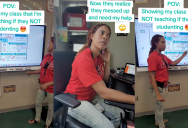 A Teacher Refused To Teach Her Students Because They Wouldn’t Participate