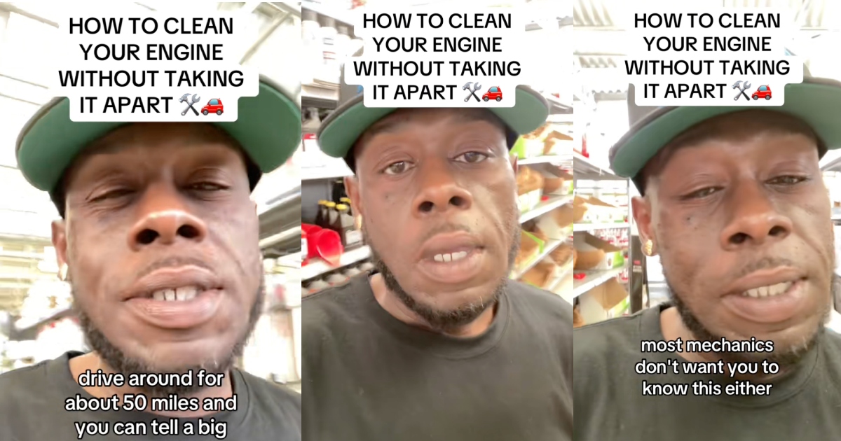 man talking about cars