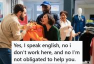 American Woman Kept Demanding Help From Chinese Kid Who Didn’t Work At The Gift Shop, Even Though He Told Her He Wasn’t An Employee Multiple Times