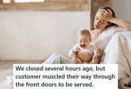 Retail Workers Go Above And Beyond To Help A Desperate Customer Who Happened To Break Into Their Store After Hours