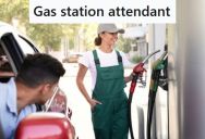 Woman Demanded That Another Customer Fill Her Gas Tank And Clear Her Windshield, And She Wouldn’t Believe That He Didn’t Work There