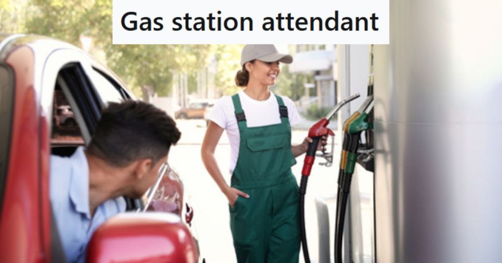 Gas station attendant