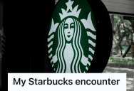 Nursing Mother Was Trying To Feed Her Baby In A Starbucks Parking Lot, But A Rude Stranger Mistook Her For An Employee And Berated Her For Not Taking His Order