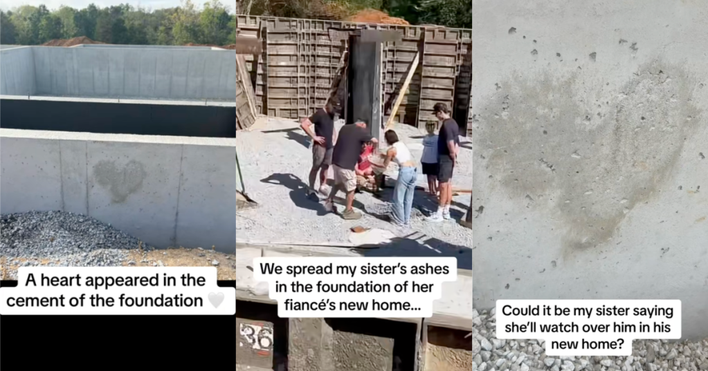 people pouring ashes in a house