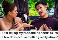 Her Husband Gave The Recyclable Cans She Turns In For Extra Money To His Mom So She Could Have The Cash, And Now She Wants Him To Leave The House For A Few Days