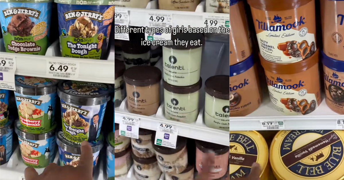 different kinds of ice cream