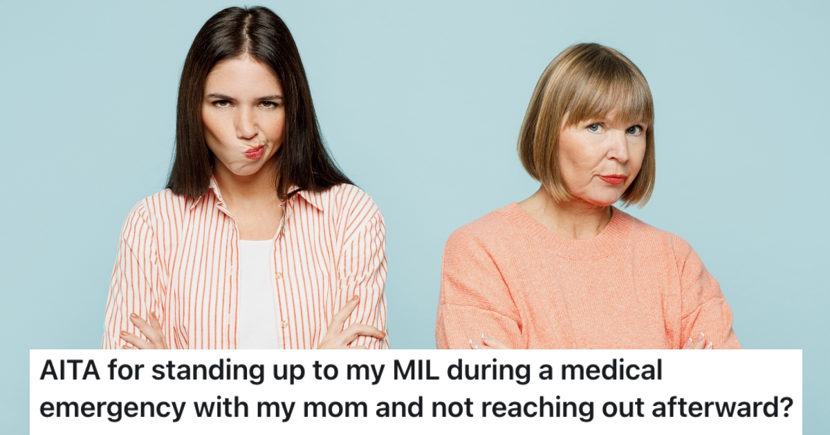 two women with serious expressions